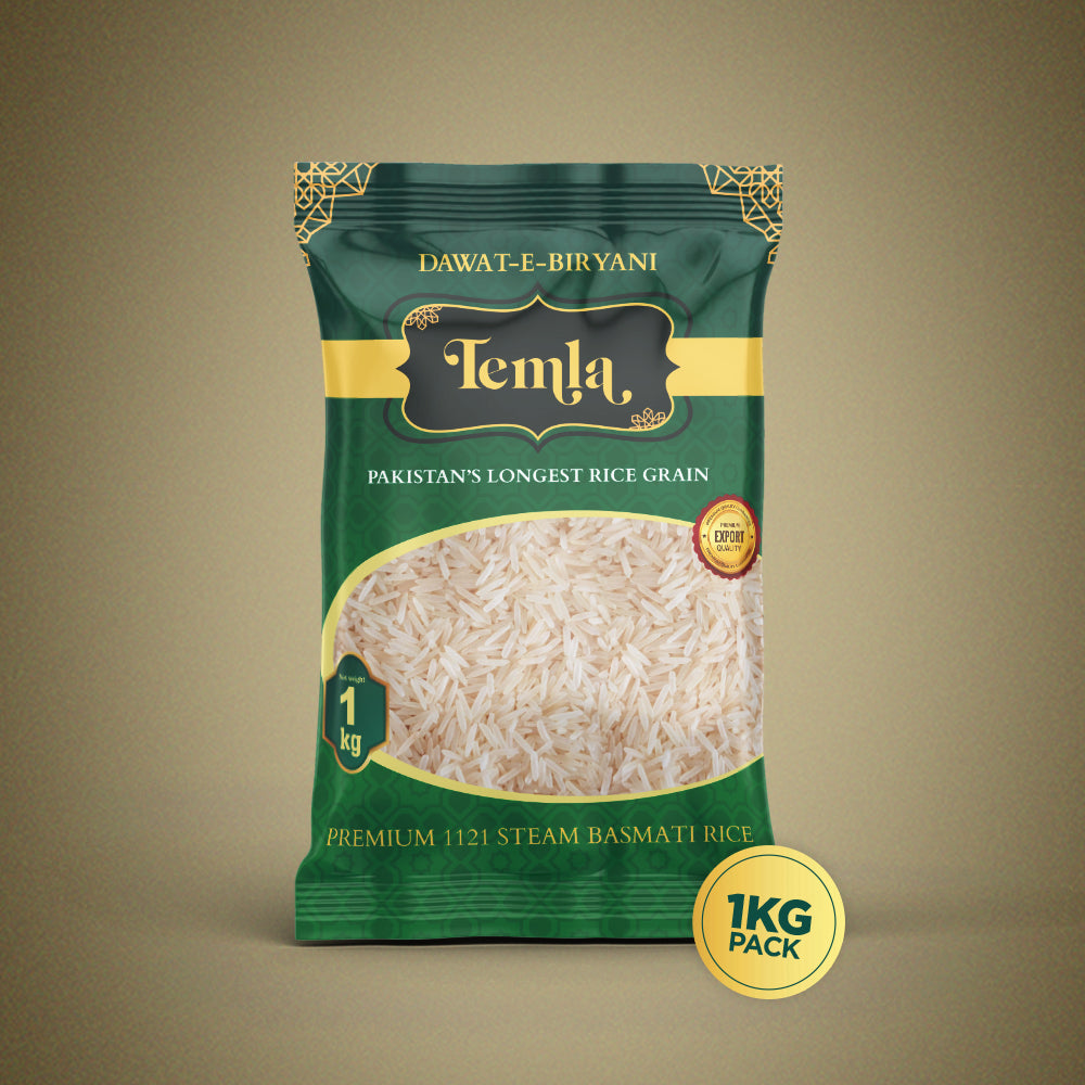 Temla premium XXXL Long Grain Basmati Rice 1 kg