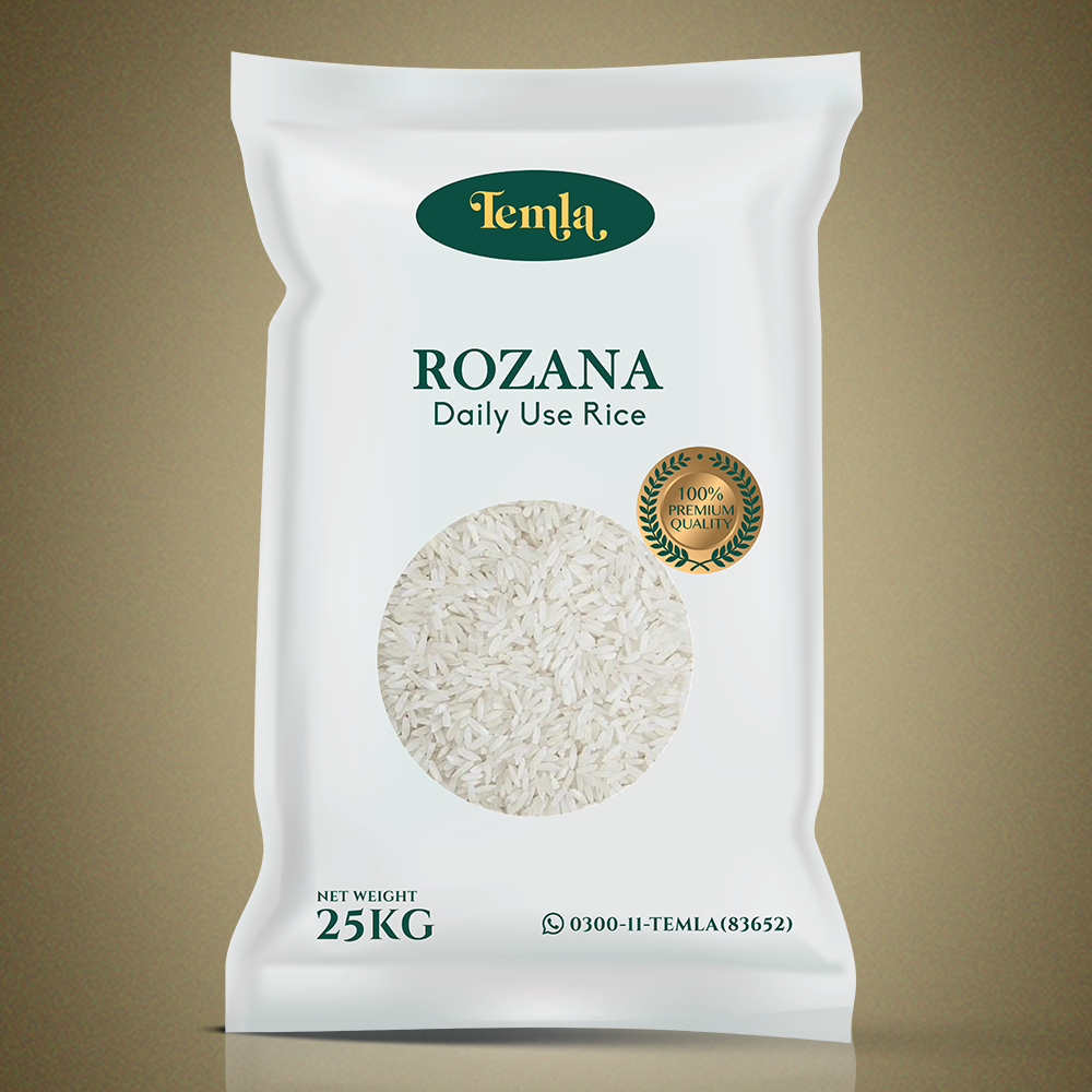 Temla Ponia Steam Short Grain Rice 25 kg